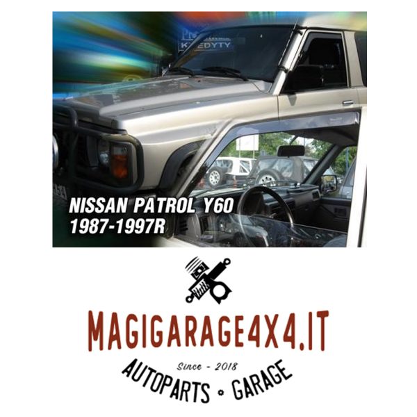 Deflettori aria – Nissan Patrol GR Y60